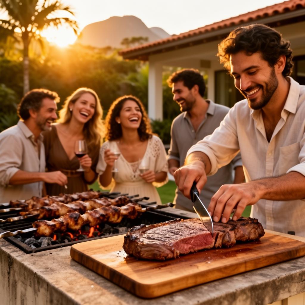 Churrasco com quem importa